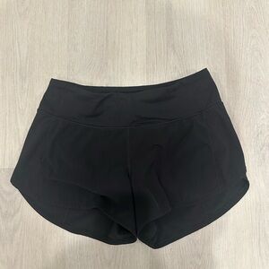 Lululemon Running Shorts Black 2.5” (Tall)